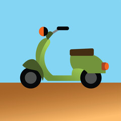 Transportation vector art design illustration.