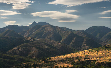 landscape in the Mazatzal Mountains