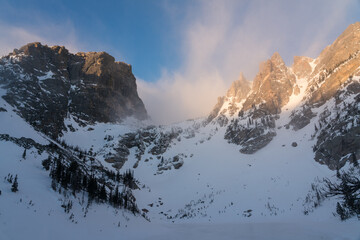 Sunrise at Emerald Lake - Rocky Mountain National Park