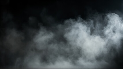 blurred smoke on black background realistic smoke on floor for overlay different projects design...
