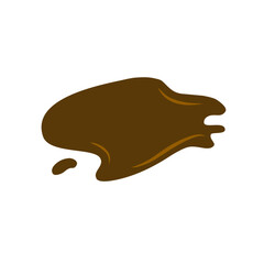 melted chocolate element