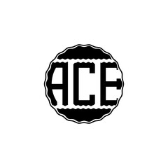 Letter Logo Design 'ACE'