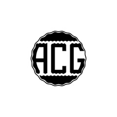 Letter Logo Design 'ACG'