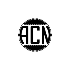 Letter Logo Design 'ACN'