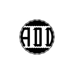 Letter Logo Design 'ADD'