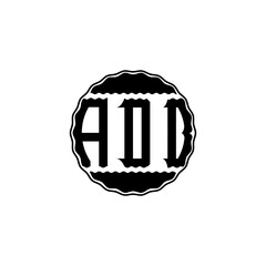Letter Logo Design 'ADB'