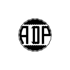 Letter Logo Design 'ADP'