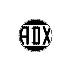 Letter Logo Design 'ADX'
