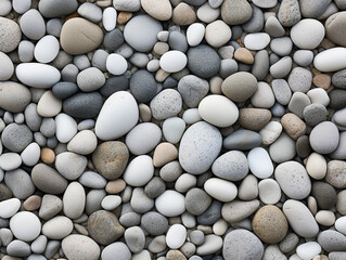 Background, texture of sea colored pebbles, small beautiful pebbles, natural beauty in images