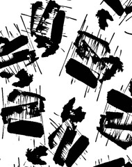 Graphical effect vector seamless pattern. abstract looks . vector illustration .