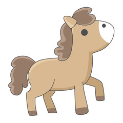 cartoon horse
