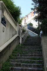 Fototapeta na wymiar Paris - Quartier de la Mouzaïa