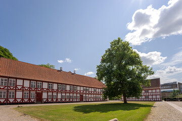 The historic Aalborghus Castle in northern Denmark. Aalborg
