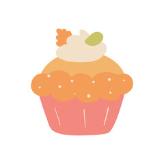 Autumn cupcake