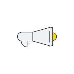 megaphone vector type icon