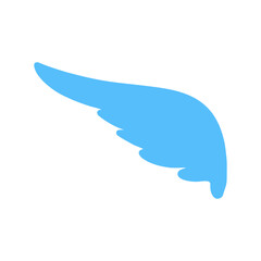 Obraz premium Angel vector icon. Editable stroke.