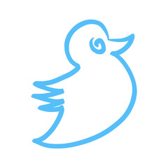 blue bird icon