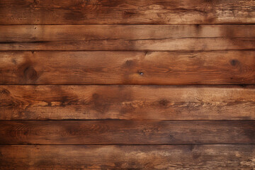 木材の茶色の壁の板パネルのテクスチャの背景画像　timber wood brown wall plank panel texture background　Generative AI