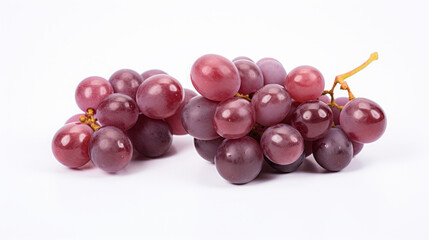 Fototapeta premium grape on the white isolated background