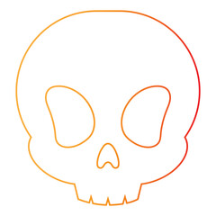 skull icon vektor