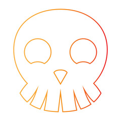 skull icon vektor