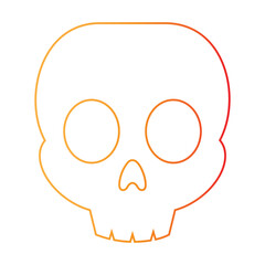 skull icon vektor
