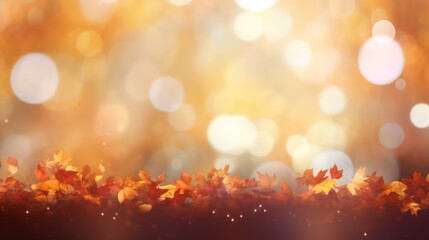 Colorful, Fall, Autumn, falling leaves, Copy-Space, background, invention card, website
