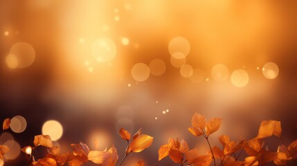 Colorful, Fall, Autumn, falling leaves, Copy-Space, background, invention card, website
