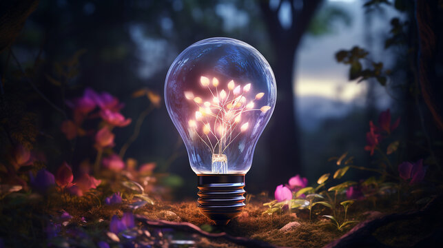 Sustainable Convergence: AI and Nature's Radiant Dance