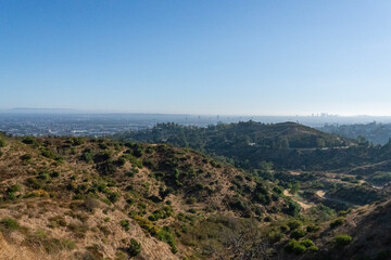 Cityscape hidden behind Mountain Layers