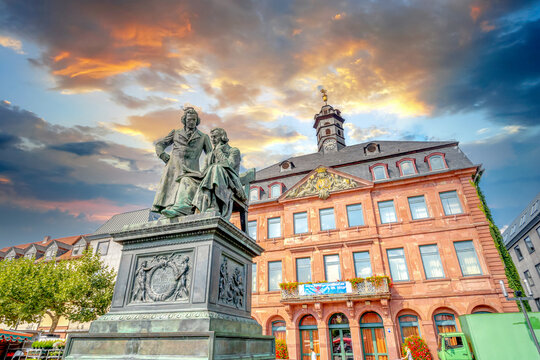 Rathaus, Hanau, Deutschland 