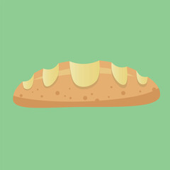 illustration of bread