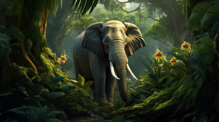 Elephant wildlife photography