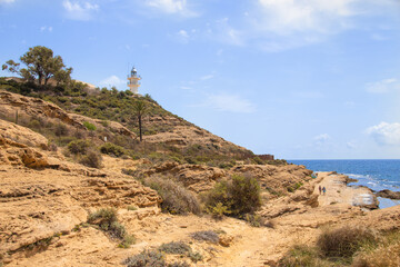 Alicante - San Juan de Alicante y el Faro del Cabo de las Huertas