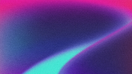 4K Neon digital grainy gradient with a colorful soft noise effect. A unique blend of vintage vibes and lo-fi VHS Glitch Texture.	