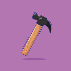 Vector illustration cartoon of great gavel