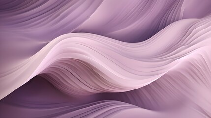 Purple and Pink Abstract Background with Smooth Flowing Lines and Dimensionality Generative AI