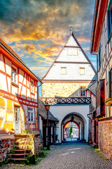 Fototapeta na wymiar Altstadt, Oberursel, Deutschland 