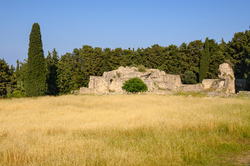 The archaeological site of the Asklepion on the island of Kos in Greece