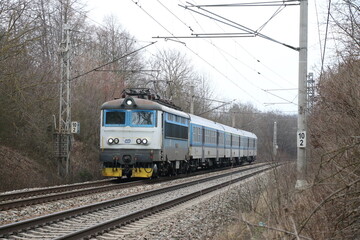 Fototapeta premium train on station