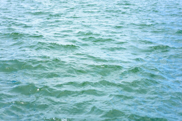 Blue sea or ocean water background texture