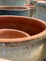 Naklejka premium Terracotta Pots