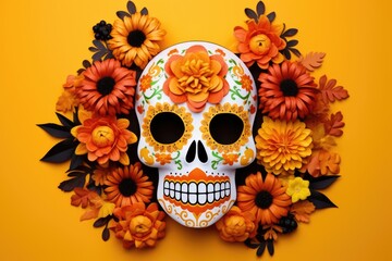 Day of the dead backdrop