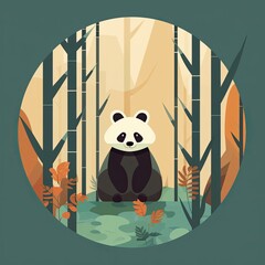 Panda in Nature, Generative AI