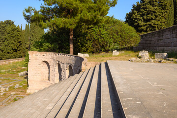 The archaeological site of the Asklepion on the island of Kos in Greece