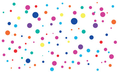 incredible colorful dots background vector, colorful dots background