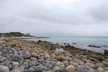 Fototapeta na wymiar Shark Point - sea and rocks