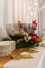Holiday Table Setting 