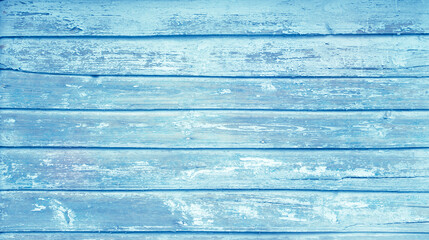 Vintage Light Blue Wood Background Texture - 637111390