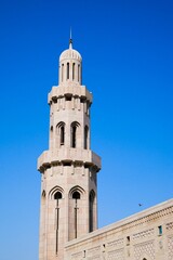 Sultan Qaboos Grand Mosque in Oman, Middle East, Asia